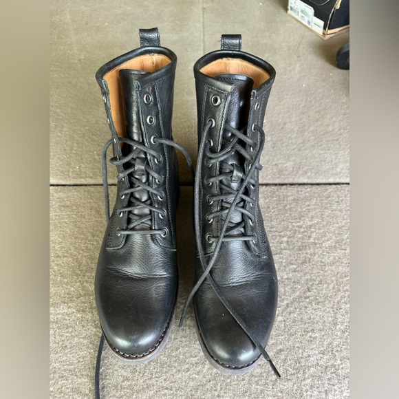 Like New Frye Combat Boots - Picture 1 of 5